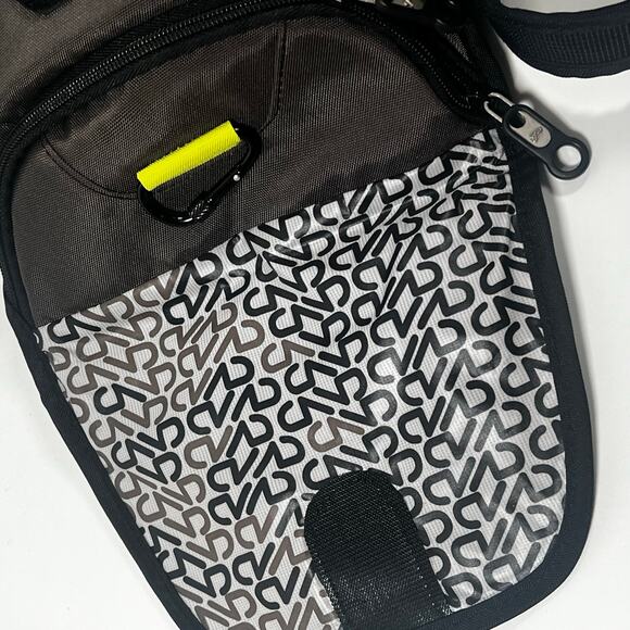 Travelon Antitheft Small Waist Crossbody Tote Bag Gray Charcoal - Picture 15 of 16